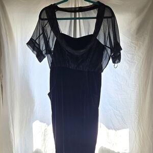 Fancy Velvet Dress EUC